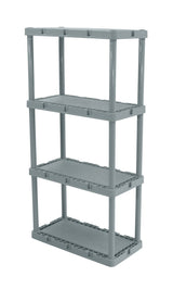 type A Prima Light-Duty 4-Tier Connecting Shelving Storage Unit, Holds up to 220-lb image 4