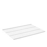 type A Twin Track Wire Shelf, White, 16 x 24-in