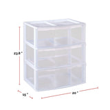 type A Wide 3-Drawer Tower image 4