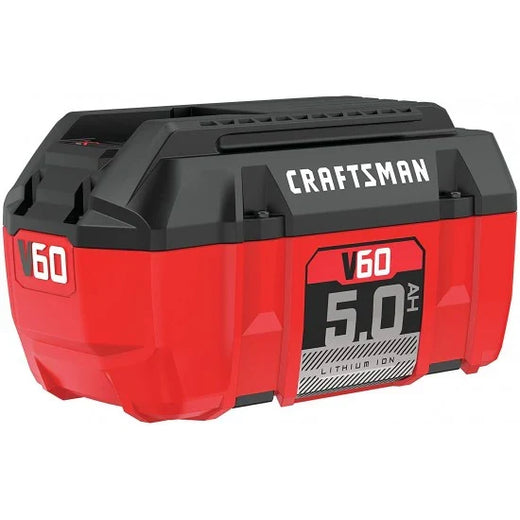 V60 Battery, 5.0 Ah Lithium Ion for Garage and Travel