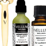 Vellum Wellness Mature Skin Kit with Essential Oils and Facial Roller for Garage and Travel image 2