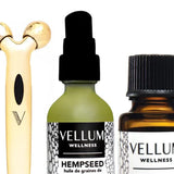 Vellum Wellness Mature Skin Kit with Essential Oils and Facial Roller for Garage and Travel image 3