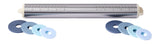 Vida by PADERNO Adjustable Stainless Steel Rolling Pin with Thickness Rings image 4