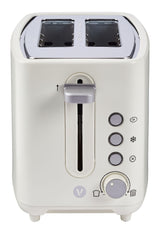 Vida by PADERNO Colour Series 2-Slice Toaster with 3 Settings, Shortbread image 2