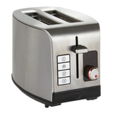 Vida by PADERNO Digital Stainless Steel Toaster, 2-Slice