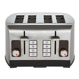 Vida by PADERNO Digital Stainless Steel Toaster, 4-Slice image 3