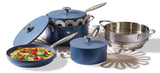 Vida by PADERNO Non-Stick Cookset, Blue, 8-pc image 2