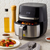 Vida by PADERNO Stainless Steel Non-Stick Air Fryer, 4-qt image 5
