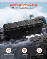 Waterproof Sturdy Case, Large-capacity Waterproof Sturdy Case, Equipped with 3 Handles, Ip67 Level Waterproof Protection Case, with 6 Clips,... image 2