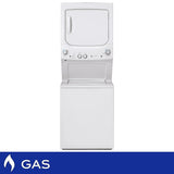 White 2.6 Cu. Ft. (i.e.c) Washer and 4.4 Cu. Ft. Dryer Gas Laundry Center image 2