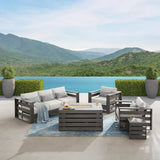 Whitney 5-piece Patio Conversation Set with Fire Table image 3